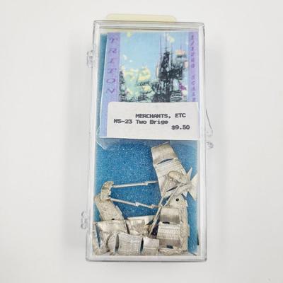 TRITON 1/1200 SCALE MERCHANTS TWO BRIGS SHIP MINATURE