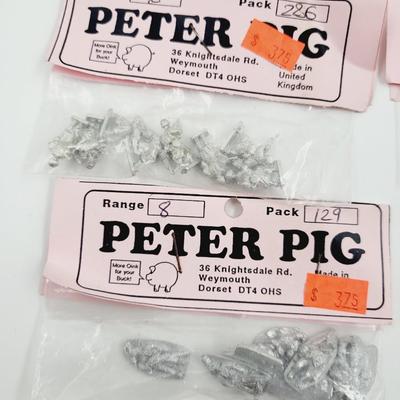 PETER PIG MULTI-TYPE 1/1200 SCALE PAINTING MINATURE BUNDLE