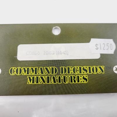 COMMAND DECISION HMG MINATURES