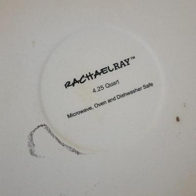 NEW / UNUSED - 5 Piece Lot: Harvest Yellow Rachael Ray Oven and Microwave Safe Cookware