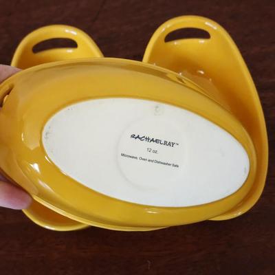 NEW / UNUSED - 5 Piece Lot: Harvest Yellow Rachael Ray Oven and Microwave Safe Cookware