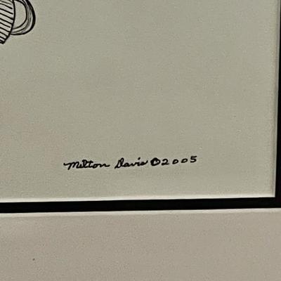 Lot 73 Milton Davis Drawing