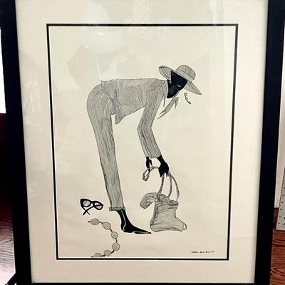 Lot 73 Milton Davis Drawing