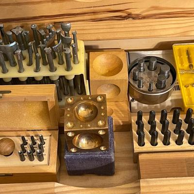 Lot 80 Group of Punches Stamps Tools Jewelry Making