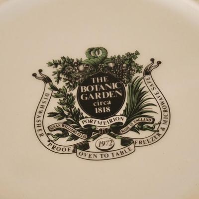 The Botanic Garden Portmeirion Passiflora Caerulea Passion Flower Large Salad / Fruit / Mixing Bowl - Never Used