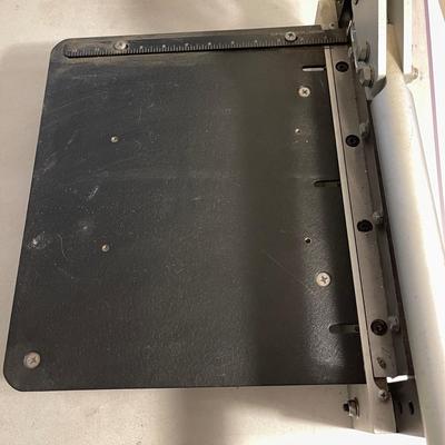 Lot 87 Industrial Guillotine Metal Cutter