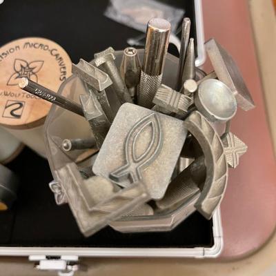 Lot 90 Wolf Micro Wax Carving Tools "Wicked Sharp" Wax Metal Stamps