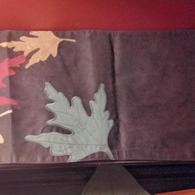 Fall Table Runner And Placemats