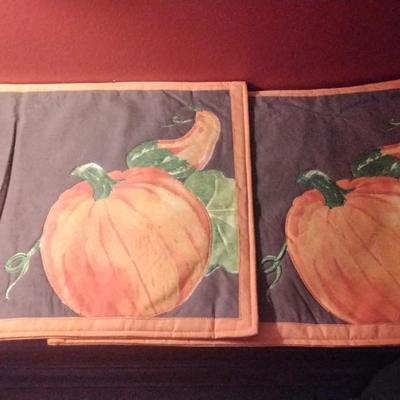 Fall Table Runner And Placemats