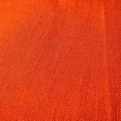 Square and Circle Red Linen Tablecloth