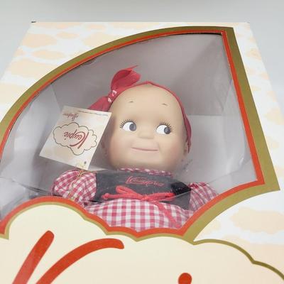 ORIGINAL KEWPIE POODLE SKIRT POSEABLE DOLL W/ ORIGINAL BOX