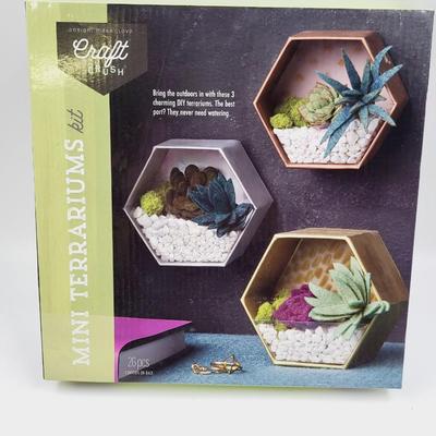 CRAFT CRUSH MINI TERRARIUMS KIT