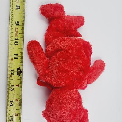 BEANIE BABY "SIZZLE" RED BEAR