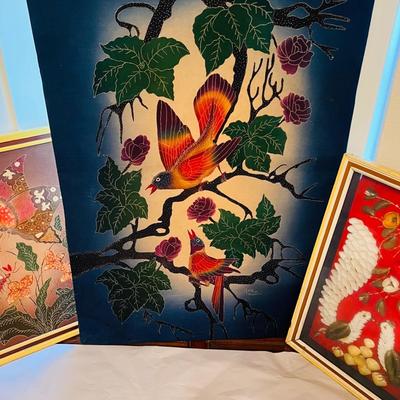 Asian Inspired Art on Fabric  (BR2-JM)
