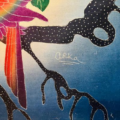 Asian Inspired Art on Fabric  (BR2-JM)