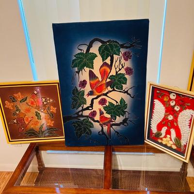 Asian Inspired Art on Fabric  (BR2-JM)