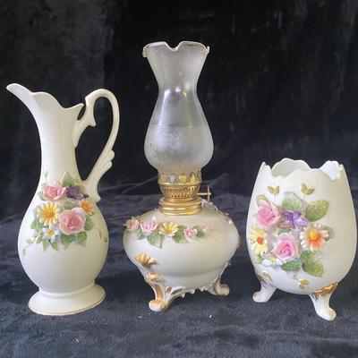 Three Matching Lefton Pieces with Easter Fun  (BR1-EJ)