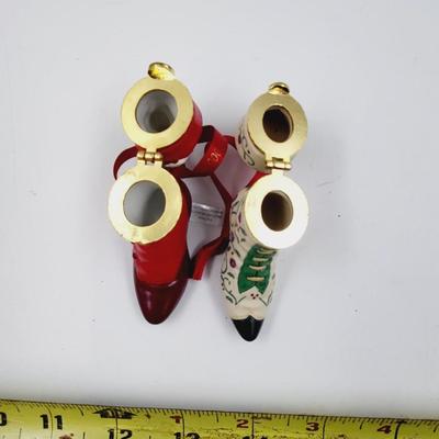HALLMARK ORNAMENT FASHION AFOOT MICE ORNAMENT BUNDLE