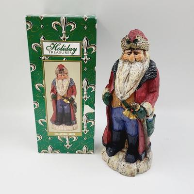 FANTASTIC OLD FASHIONED SANTA STATUE
