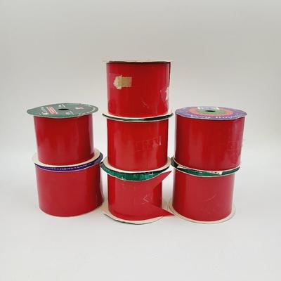 CHRISTMAS RED RIBBON BUNDLE