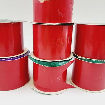 CHRISTMAS RED RIBBON BUNDLE