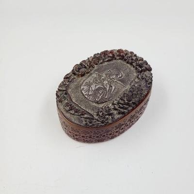 ANTIQUE PARIS SMALL TRINKET BOX