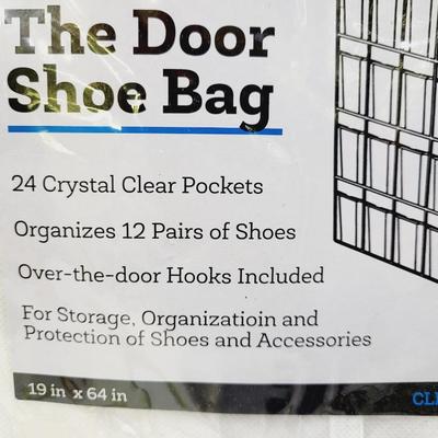 NEW OVER THE DOOR SHOE BAG
