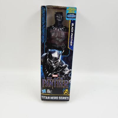 2017 HASBRO TITAN HERO SERIES - BLACK PANTHER ACTION FIGURE