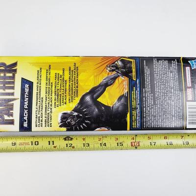 2017 HASBRO TITAN HERO SERIES - BLACK PANTHER ACTION FIGURE