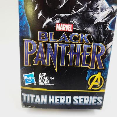 2017 HASBRO TITAN HERO SERIES - BLACK PANTHER ACTION FIGURE