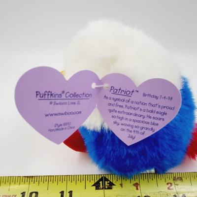 PUFFKIN PATRIOT STUFFED COLLECTABLE