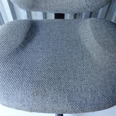 Gray fabric office chair