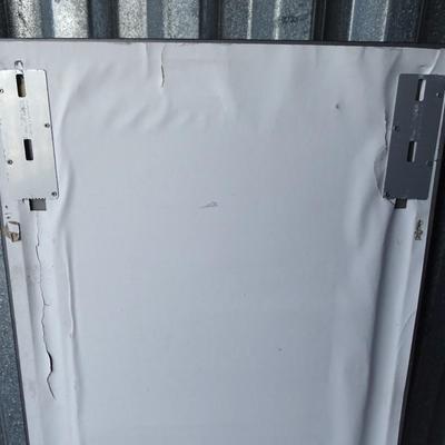 Full length mirror. General wear and tear. Backing ripped.
