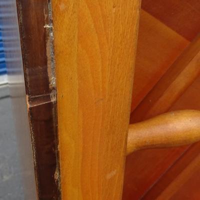 Eterna upright piano; minor wear and tear