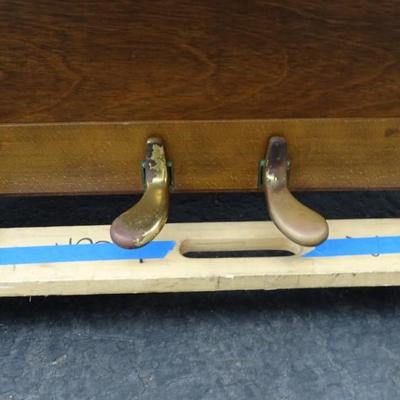 Eterna upright piano; minor wear and tear