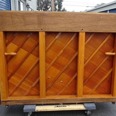 Eterna upright piano; minor wear and tear