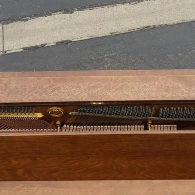 Eterna upright piano; minor wear and tear