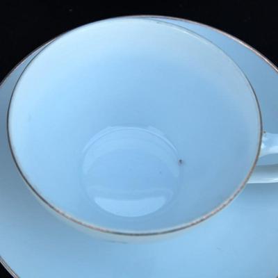 Kaysons Fine China set - Golden Rhapsody. Silver, gold, and white. Set of 43. Overall good condition. Japan 1961.