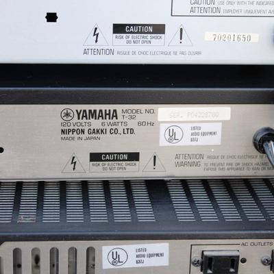 Yamaha Natural Sound Stereo system; graphic equalizer, AM/FM stereo tuner and amplifier