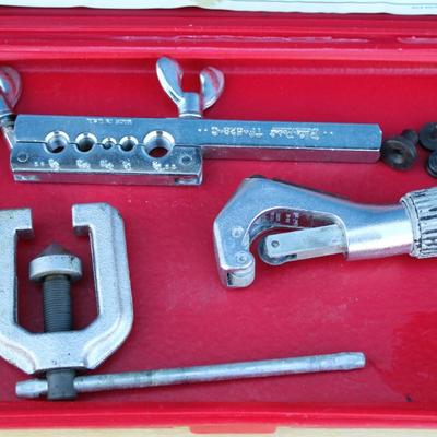 Blue Point double-flaring tool kit for thin-wall tubing like brake lines