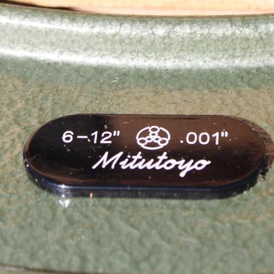 Mitutoyo Outside Micrometer; ratchet stop thimble, accurate to 0.0001