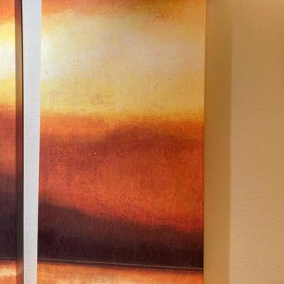 Norman Wyatt Jr. Three Piece Canvas Art