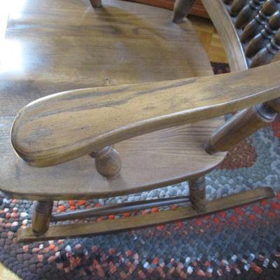 Wood Rocking Chair - A