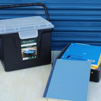 Stationary and file boxes