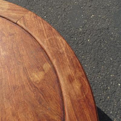 Rosewood Asian Round Coffee Cathay Arts Company in Hong Kong. Some wear and tear