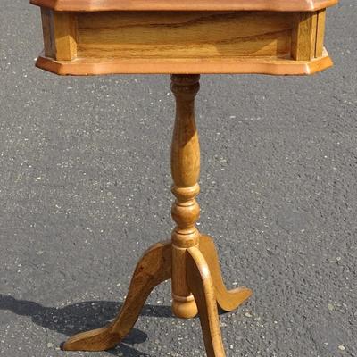 Vintage Oak Side Table