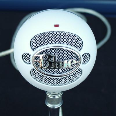 Logitech Blue Snowball Microphone - perfect for recording and streaming from your desktop