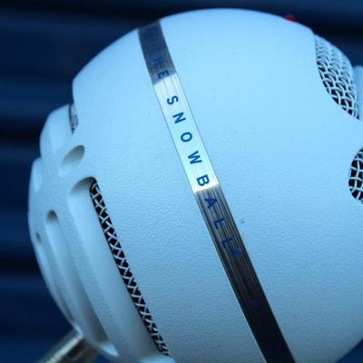 Logitech Blue Snowball Microphone - perfect for recording and streaming from your desktop