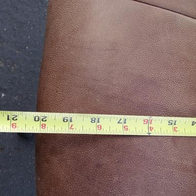 Faux leather office chair, light wear and tear