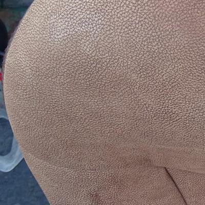 Faux leather office chair, light wear and tear
